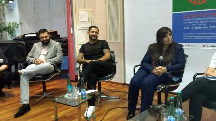 Von links nach rechts: Anel Memedovski, Gianni Jovanovic und Perjan Wirges.